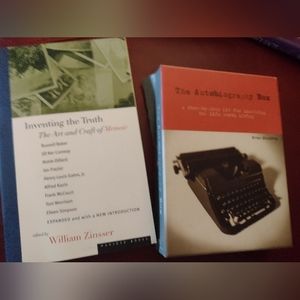 Writer's Two Book Bundle:  Autobiography Box and The Art & Craft if Memoir